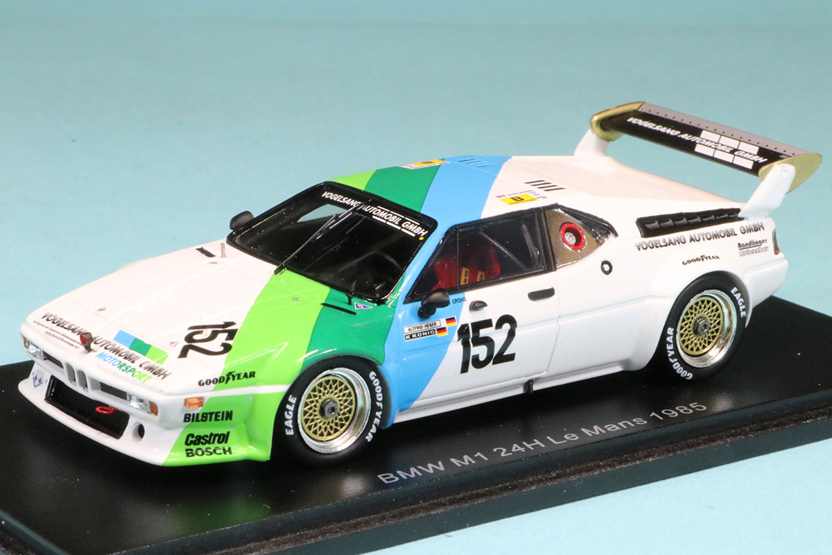 スパーク 1/43 BMW M1 ルマン 24h 1985 No.152　S6411