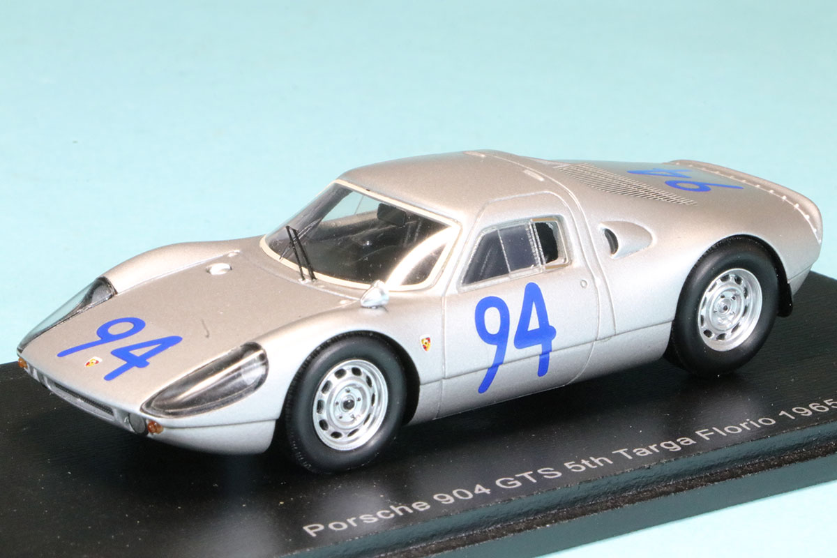 スパーク 1/43 ポルシェ 904 GTS タルガフローリオ 1965 No.94 S9233