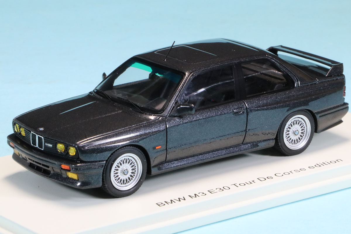 スパーク 1/43 BMW M3 E30 ツールドコルスエディション ブラック　S8004