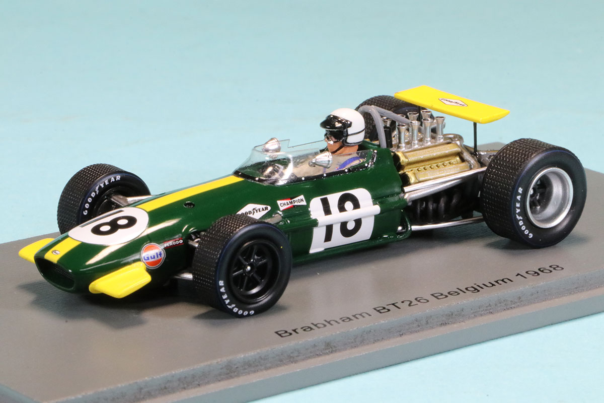 スパーク 1/43 ブラバム BT26 ベルギーGP 1968 J.ブラバム　S8311