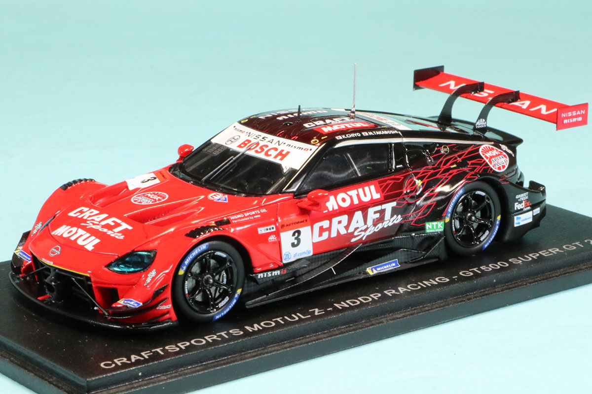 スパーク 1/43 クラフトスポーツ ニッサン Z スーパーGT GT500　2022　 No.3 千代勝正/高星明誠　SGT022