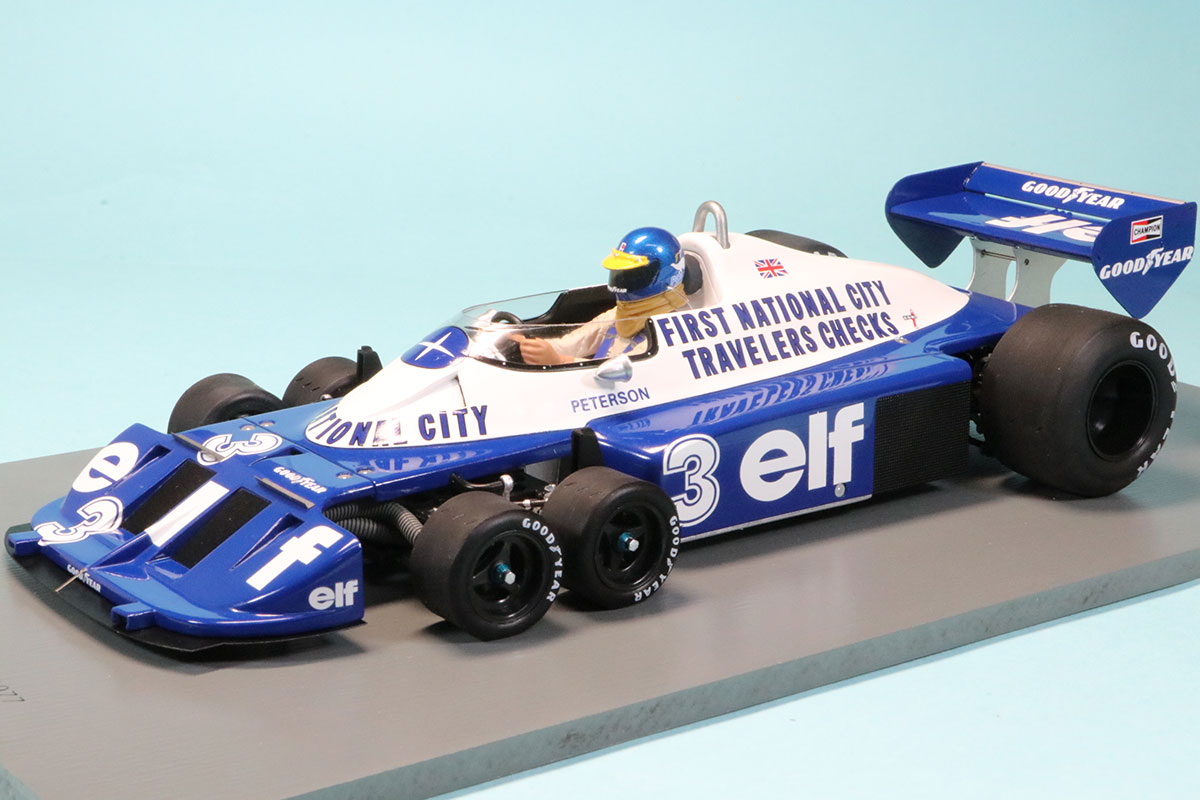 スパーク 1/18 ティレル P34 イタリアGP 1977 6th R.ピーター