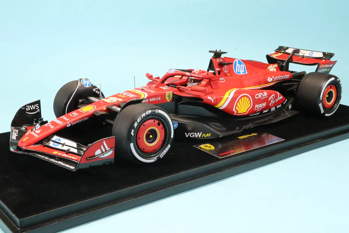 ルックスマート 1/18 フェラーリ SF-24 モナコGP 2024 C