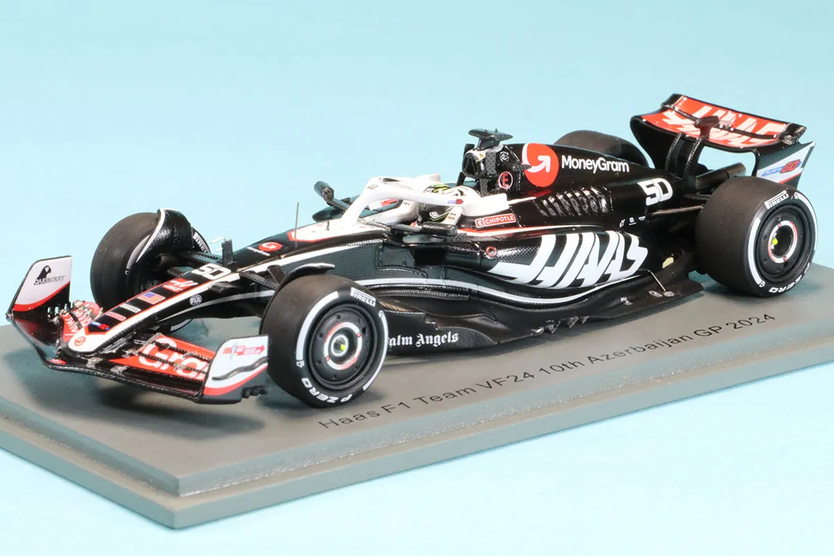 スパーク 1/43 ハース VF24 アゼルバイジャンGP 2024 O.ベアマン