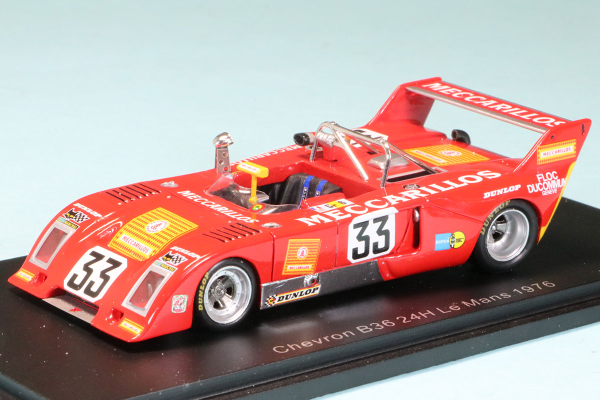 スパーク 1/43 シェブロン B36 ルマン 24h 1976 No.33 S4715