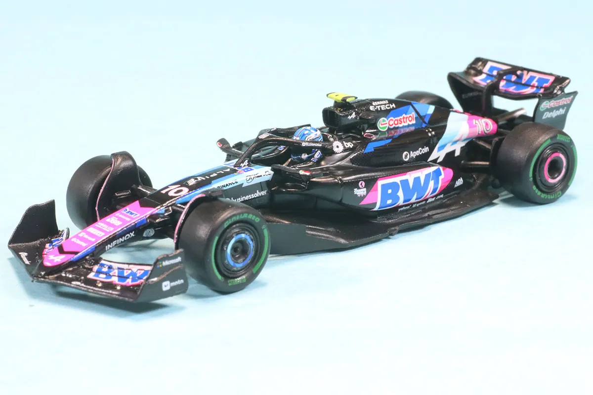 スパーク 1/64 アルピーヌ A524 ブラジルGP 2024 P.ガスリー