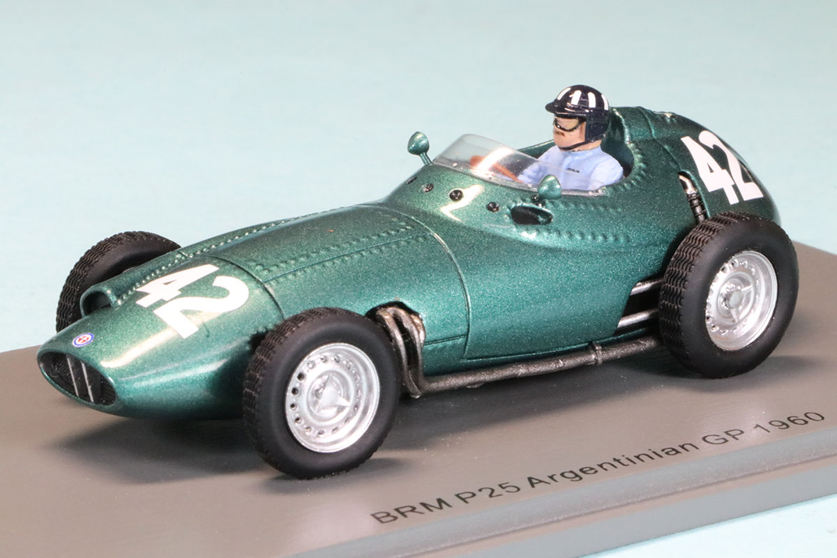  スパーク 1/43 BRM P25 アルゼンチンGP 1960 G.ヒル　S5727