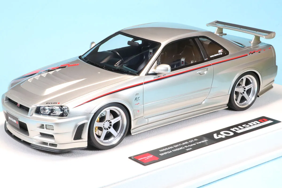 アイドロン 1/18 ニッサン スカイライン GT-R (BNR34 NISMO R