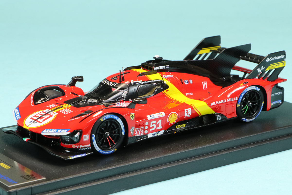 ぴろ☆ 　looksmart 1/43 フェラーリ 499P ルマン24H ルックスマート 1/43 フェラーリ 499P AF Corse 2024 ルマン24H