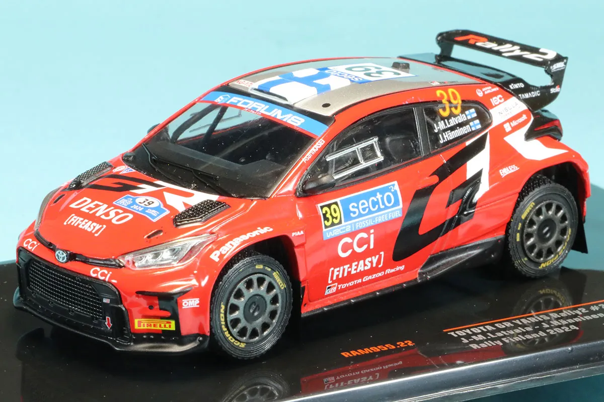 ボディのみ　TAMIYA ヤリスラリー1 ラリーフィンランド ロバンペラ風 タミヤ RCボディ GRヤリス WRC2024 ラリーラトビア ロバンペラ