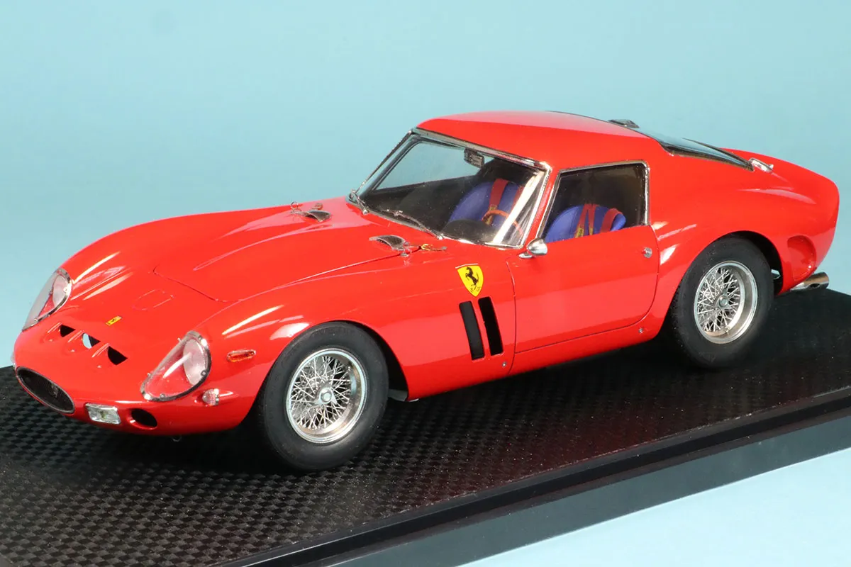 ロムファクトリー 1/24 フェラーリ 250 GTO 3Dプリント製メッシュホイール装着仕様 レッド　RFF123547_HK