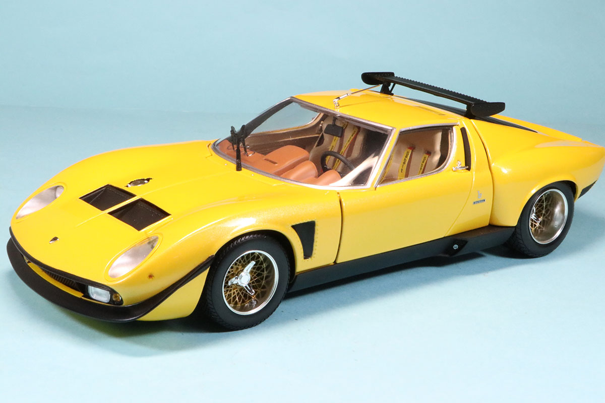 KS08319GY ランボルギーニ ミウラ SVR イエロー/ブラック フル