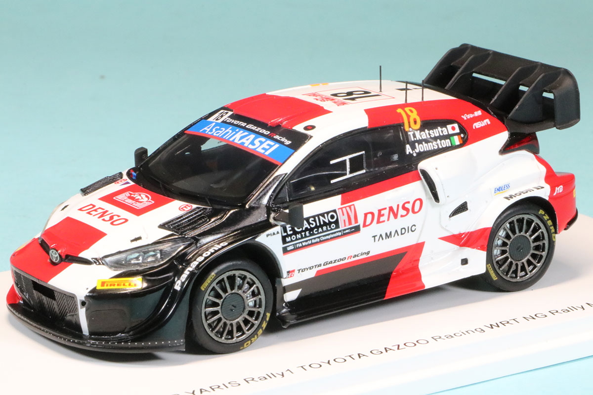 スパーク 1/43 トヨタ GR ヤリス ラリー1 モンテカルロラリー 2022 No