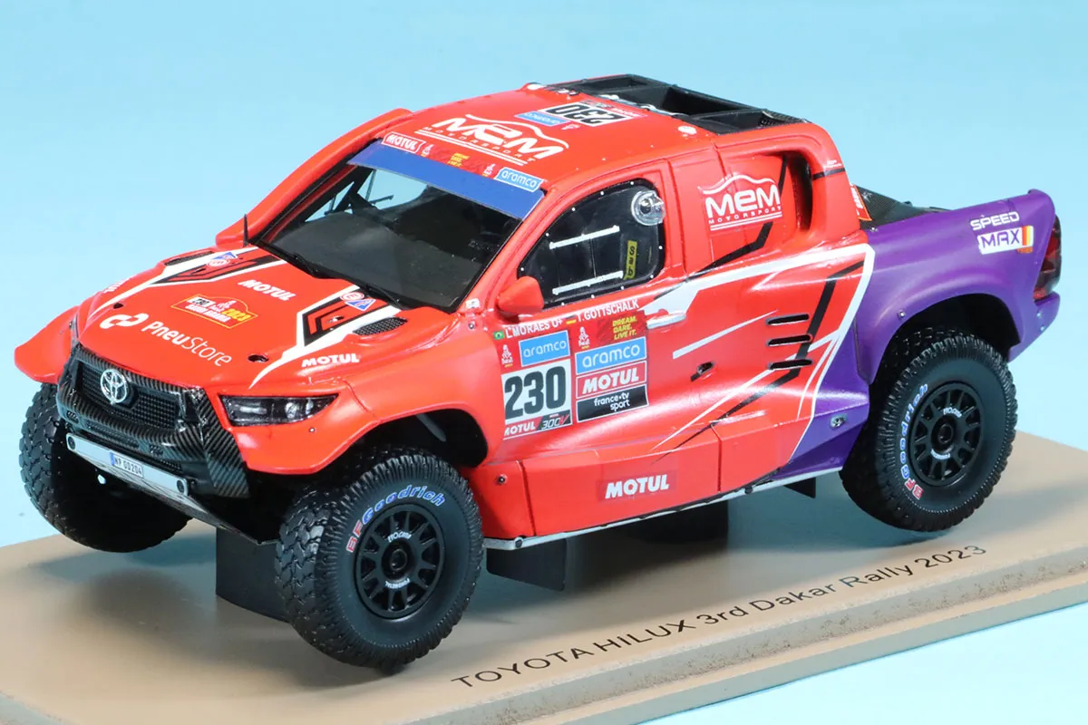 スパーク 1/43 トヨタ ハイラックス ダカールラリー 2023 No.230