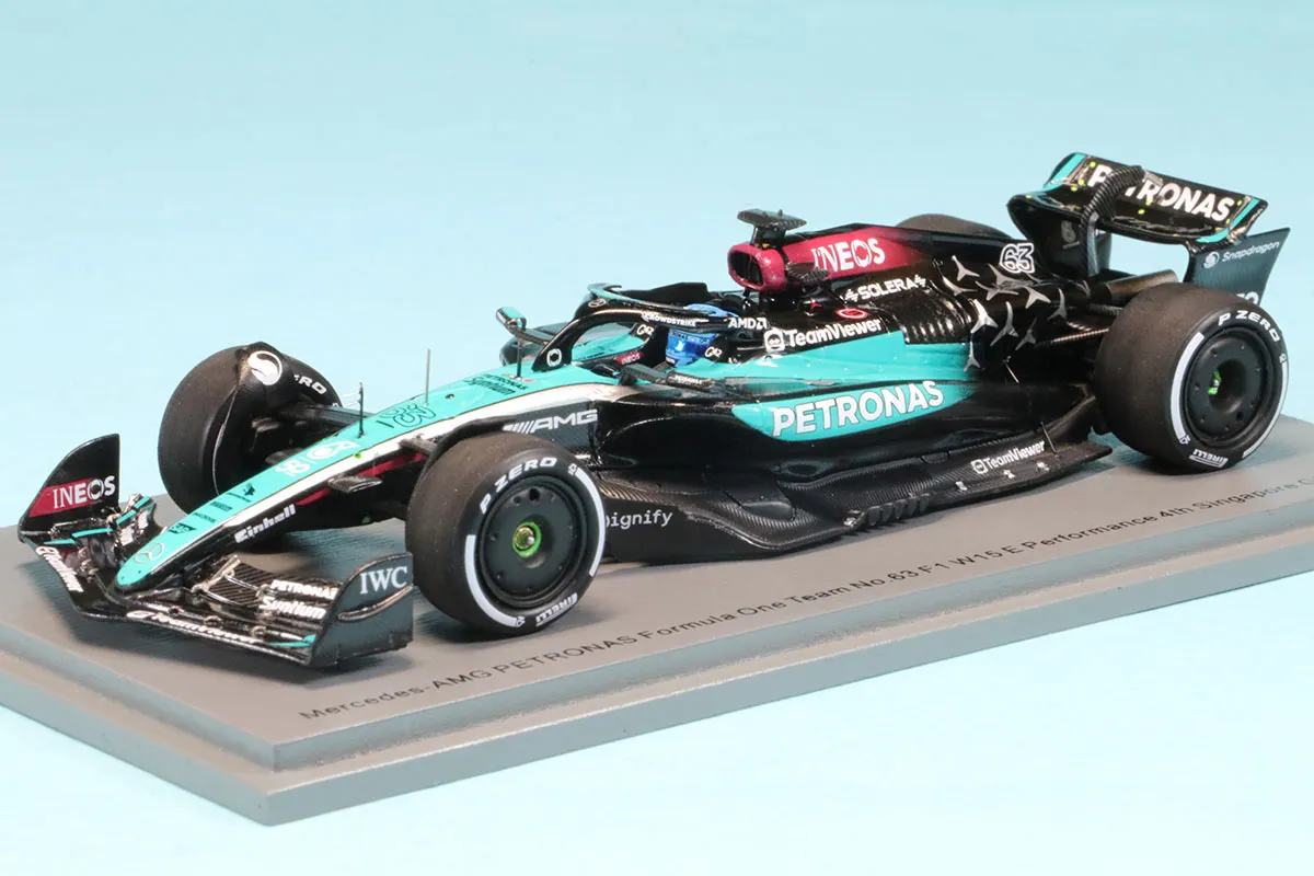 スパーク 1/43 メルセデス AMG W15 シンガポールGP G.ラッセル