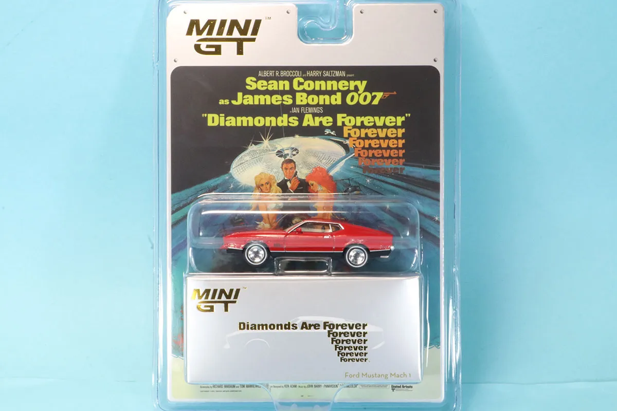 MINI-GT 1/64 1/64 フォード マスタング マッハ1 「ダイヤモンド