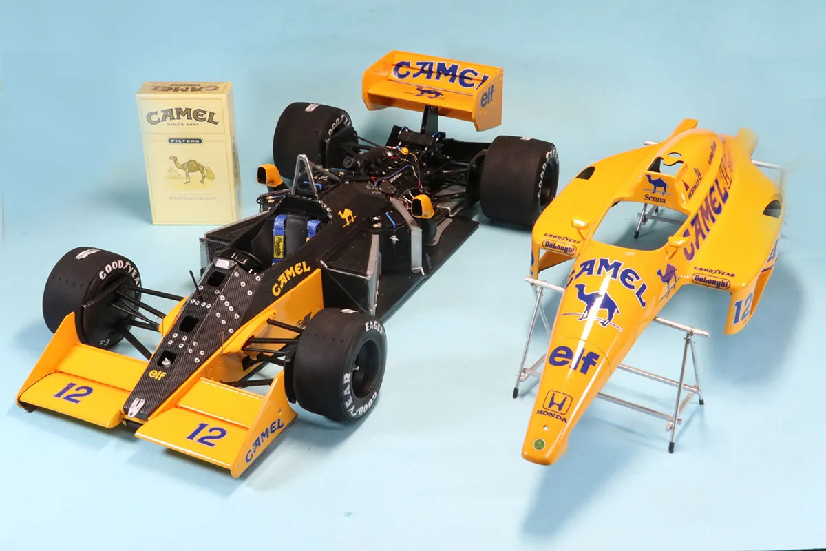 1/43 アイルトンセナ ロータス99Tホンダ#12 1987 日本GP2位 1/43 アイルトンセナ ロータス99Tホンダ#12 1987 日本GP2位