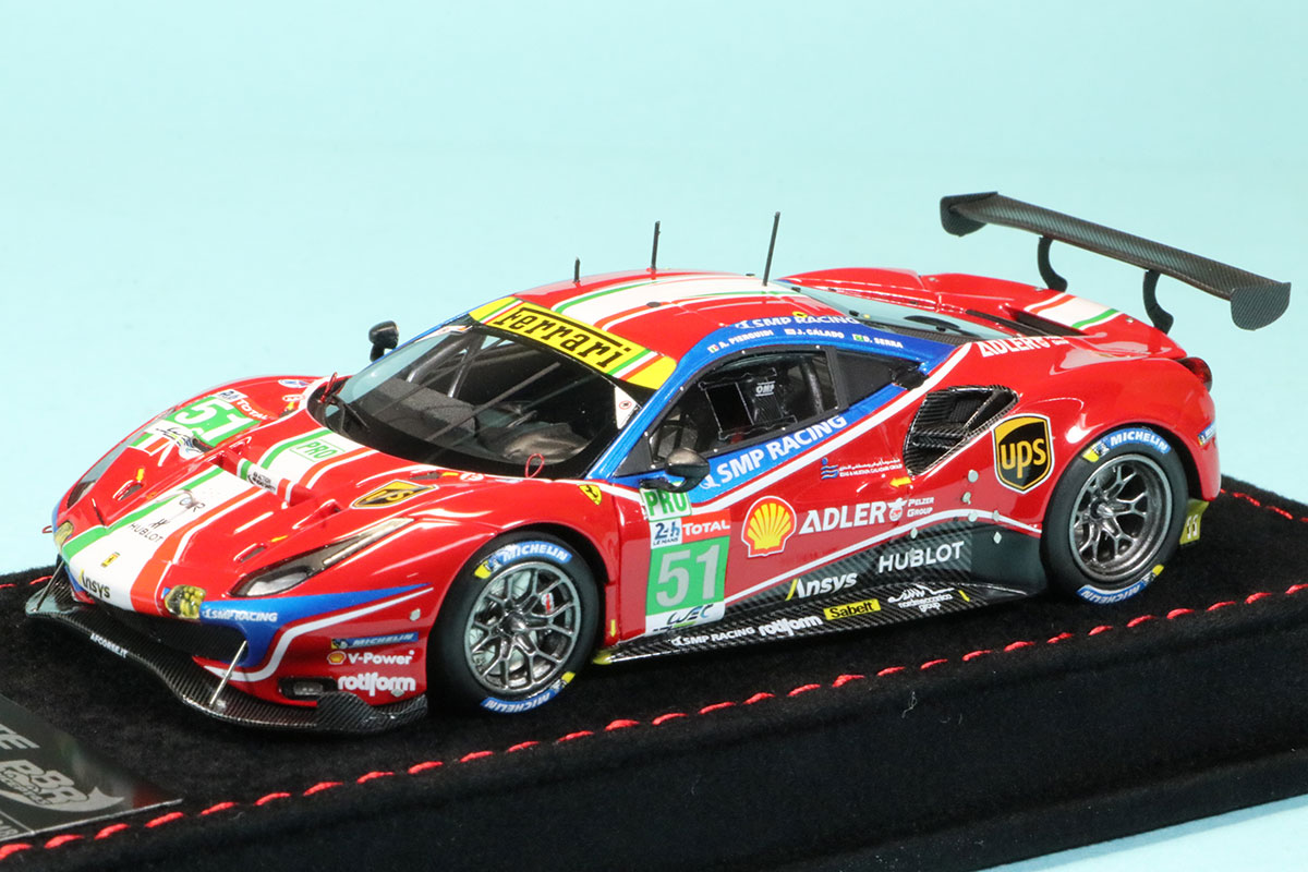 BBR 1/43 フェラーリ 488 AFコルス ルマン GTE PRO 2020 No.51　BBRC252