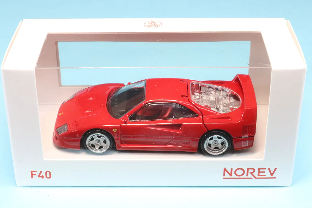 BBR フェラーリF40 1/43 レッド　レジン製　ミニカー BBR フェラーリF40 レッド レジン製 1/43 精密ミニカー｜Yahoo