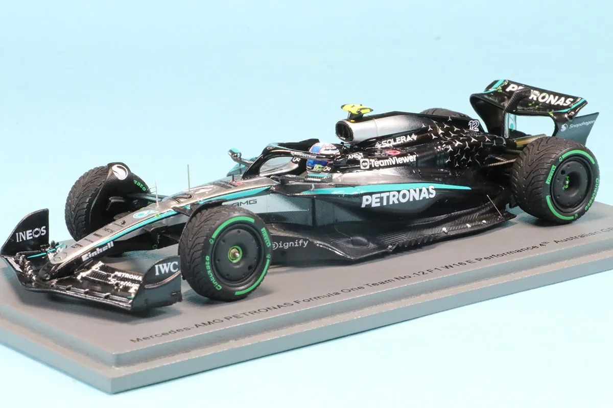 F1ミニカー メルセデスAMG ハミルトン　2020年　スパーク Amazon | スパーク 1/43 メルセデス-AMG ペトロナス F1 W14 E