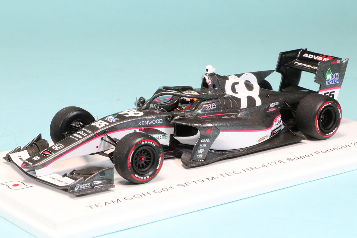 スパーク 1/43 TEAM GOH ホンダ M-TEC HR-417E No.55 SF19 スーパーフォーミュラー 2022 三宅淳詞 限定500台　SJ128