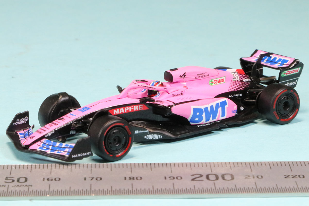 スパーク 1/64 BWT アルピーヌ A522 2022 E.オコン　Y251