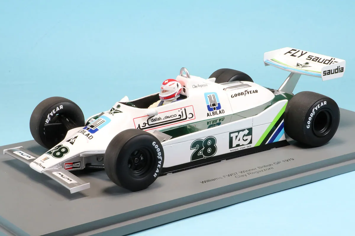 スパーク 1/18 ウィリアムズ FW07 イギリスGP 1979 C.レガッツオーニ