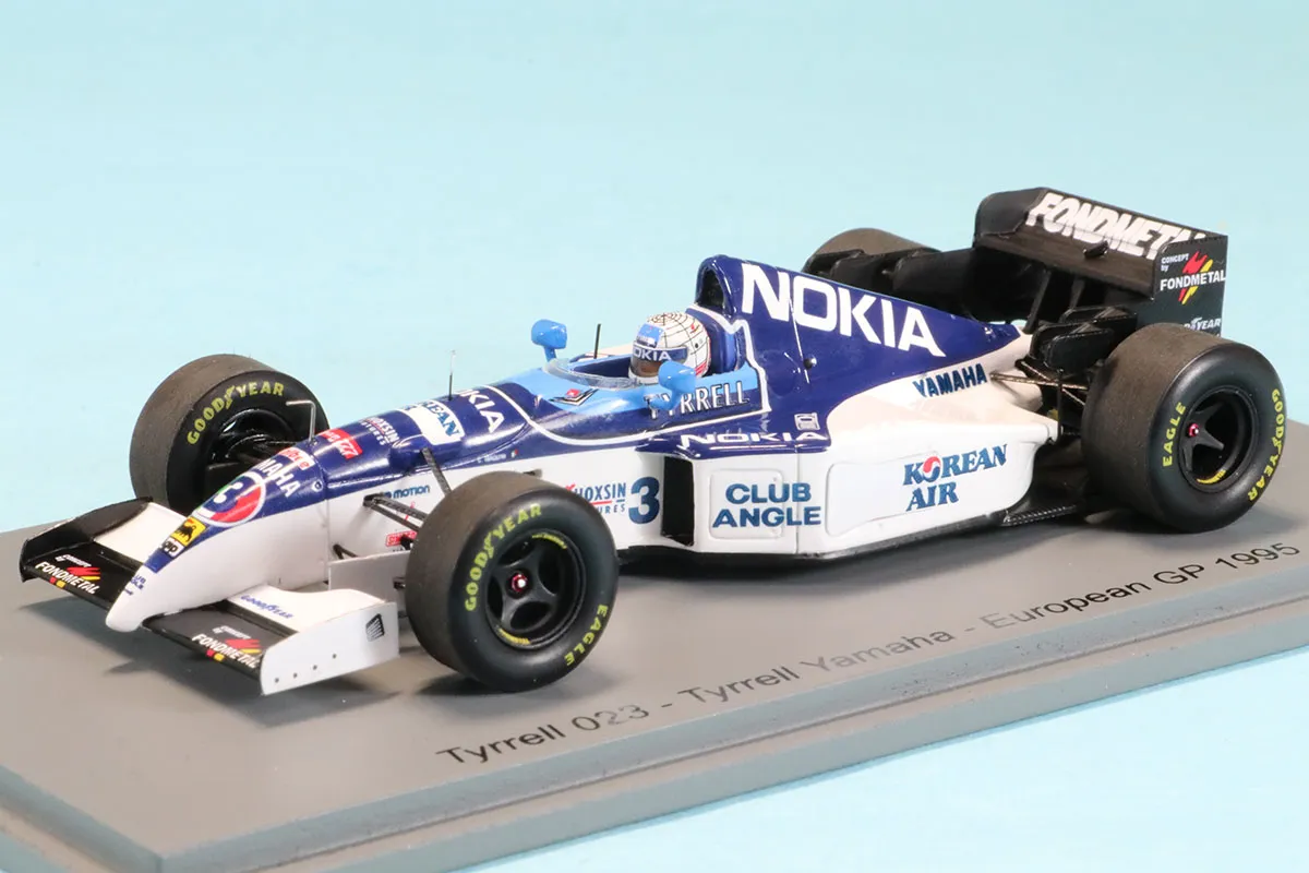 スパーク 1/43 ティレル 023 ヨーロッパGP 1995 G.タルキーニ
