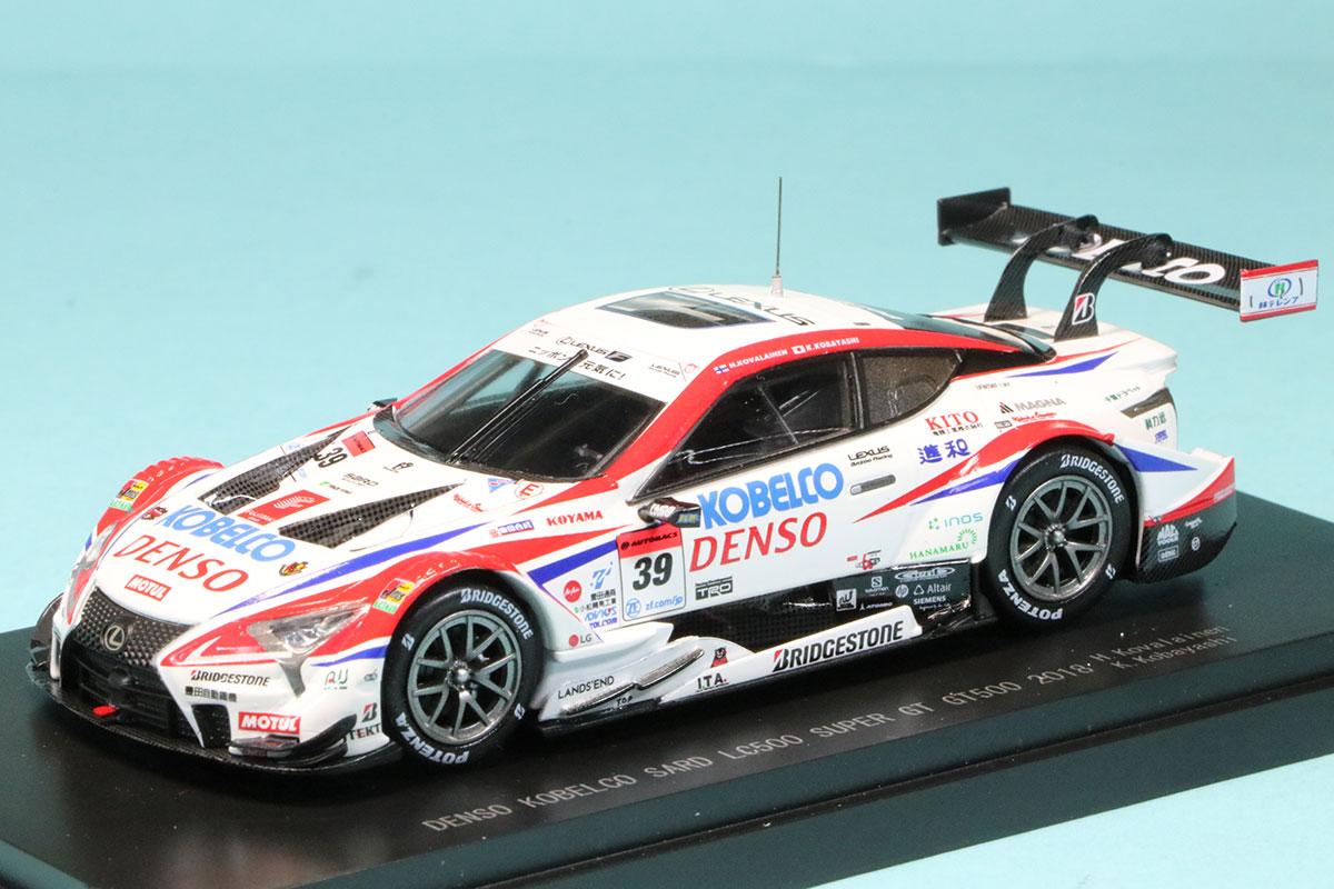 【感謝価格】 サード コベルコ デンソー 1/43 エブロ LC500 2018 スーパーGT ミニカー