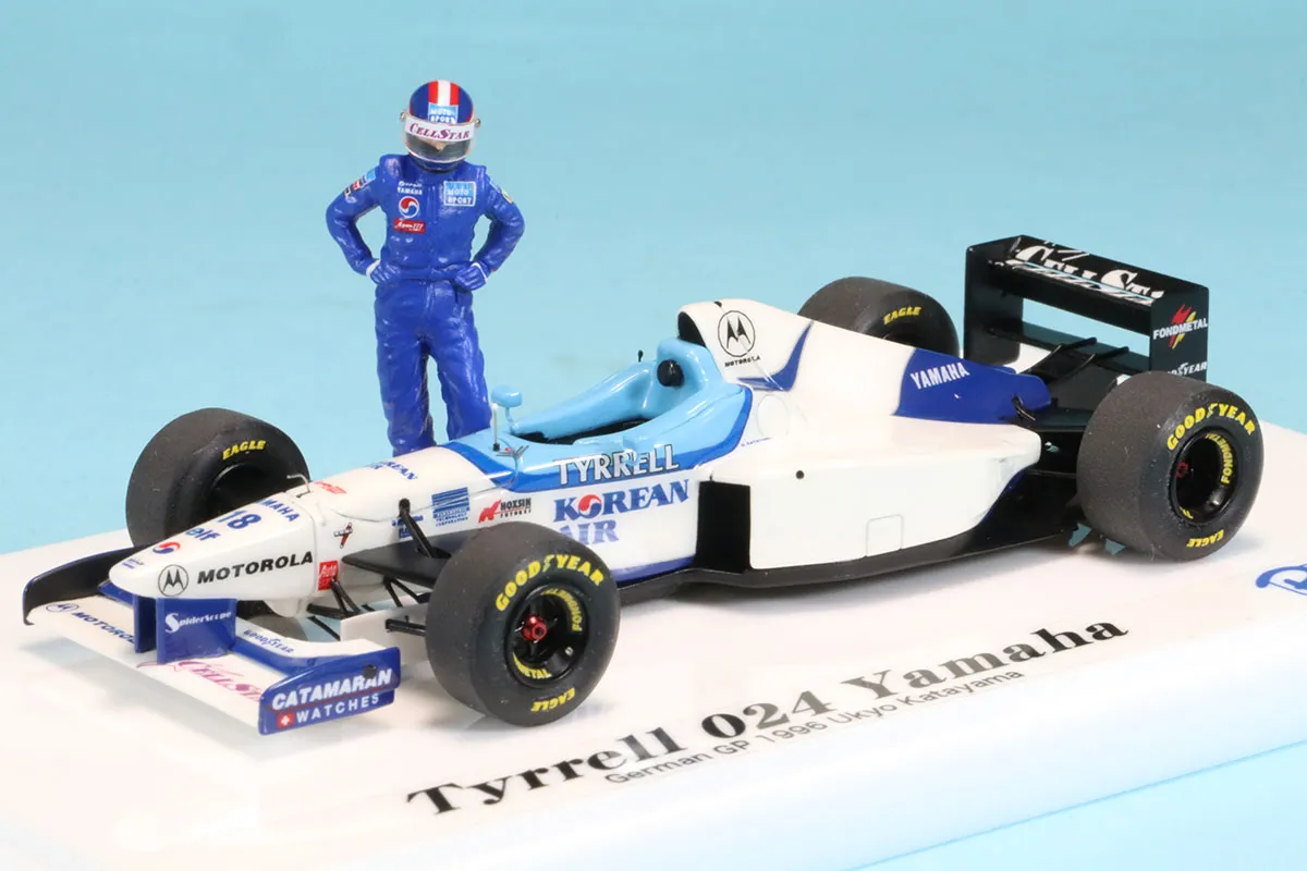 受注製作見本] ロムファクトリー 1/43 ティレル 024 ドイツGP