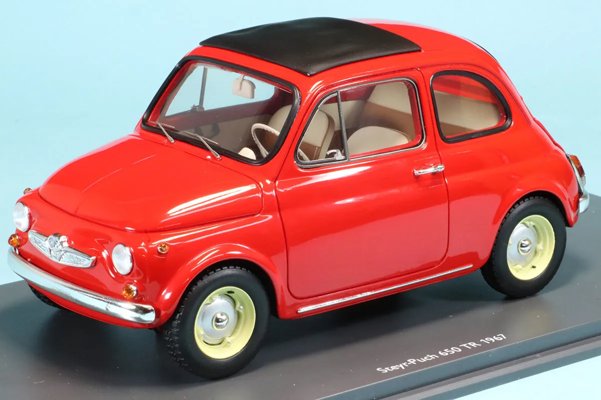 スパーク/シュコー 1/18 シュタイヤー プッシュ TR650 レッド　450055700 　