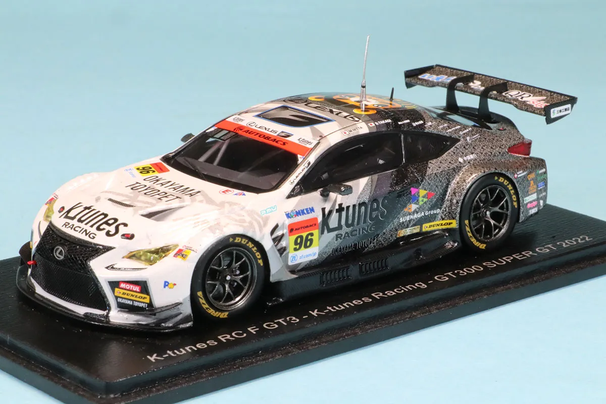 スパーク 1/43 K-チューン トヨタ RC F スーパーGT GT300 2022 No.96 新田守男/高木真一　SGT037