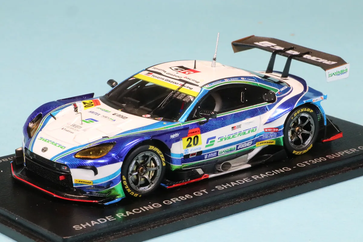 スパーク 1/43 シェイド レーシング トヨタ GR86 スーパーGT