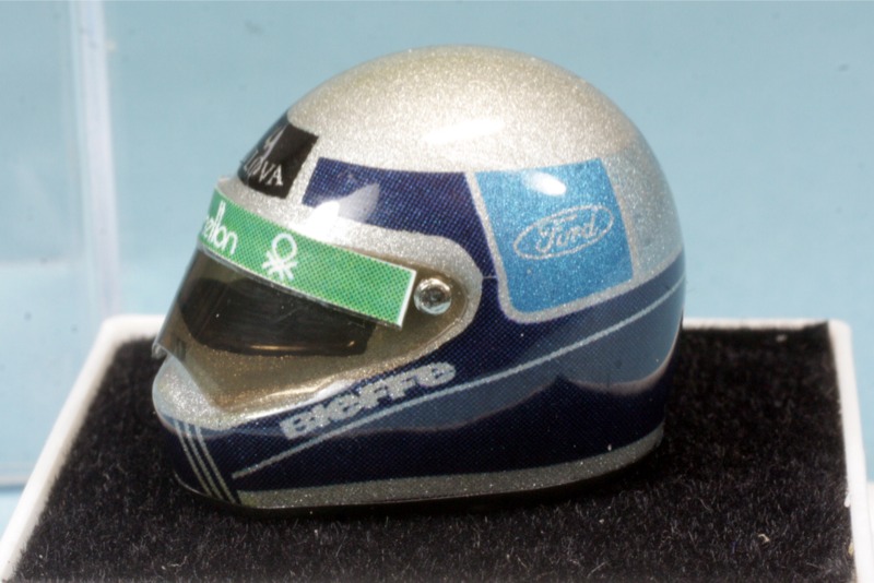 JFクリエーション 1/12 ヘルメット アレッサンドロ・ナニーニ 1990