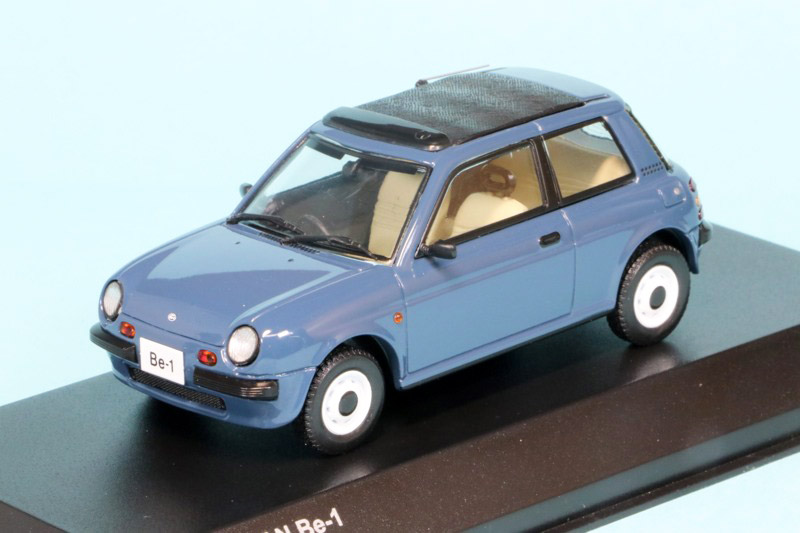 京商 1/43 ニッサン Be-1 キャンバストップ ハイドランジアブルー　K03401BL