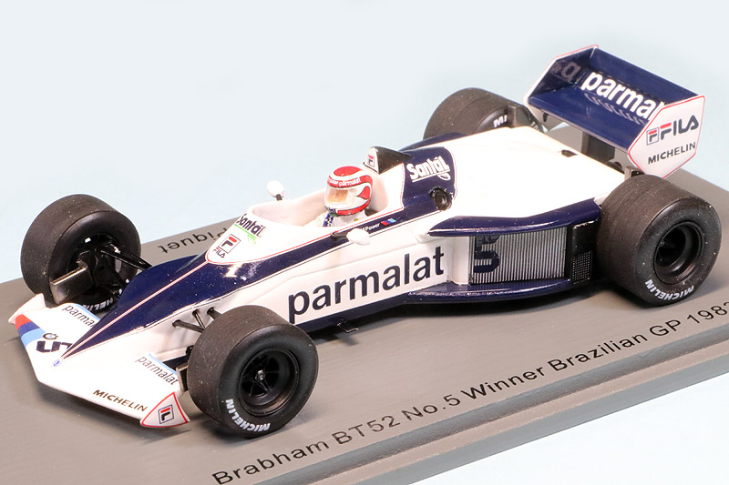 スパーク 1/43 ブラバム BT52 ブラジルGP 1983 Winner N.ピケ