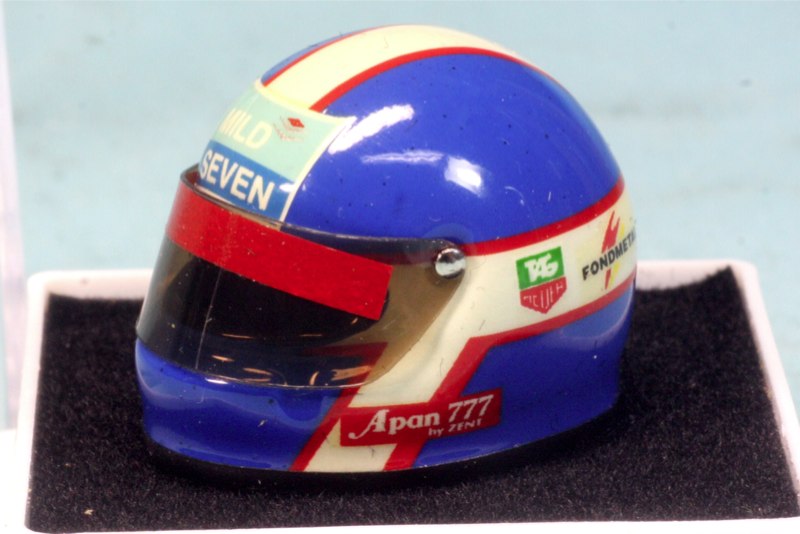 JFC  ヘルメット 片山右京 1994 1/12 JFクリエーション 1/12 ヘルメット 片山 右京 1994