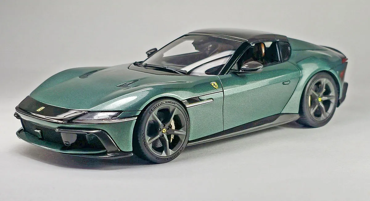 予約] KITBOX / PZYmodel 1/24 レジンキット フェラーリ 12 チリンドリ