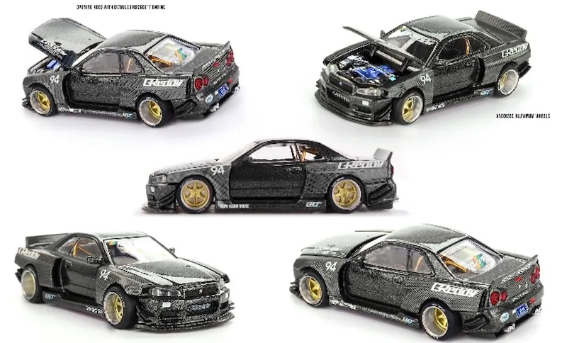 ヒロ専用 Mini GT R34 MINI GT x KAIDO HOUSE NISSAN GT-R R34 KAIDO RACING FACTORY