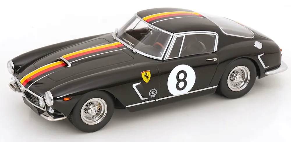 予約] KKスケール 1/18 フェラーリ 250 GT SWB No.8 グッドウッド 1960