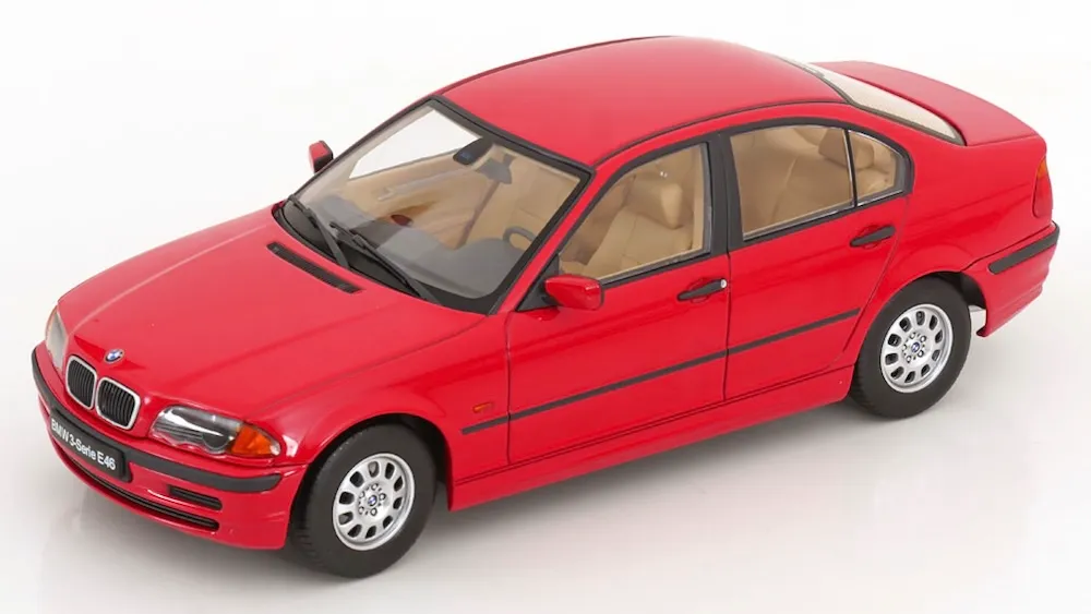 予約] KKスケール 1/18 BMW 3er E46 セダン 1999 レッド KKDC181435