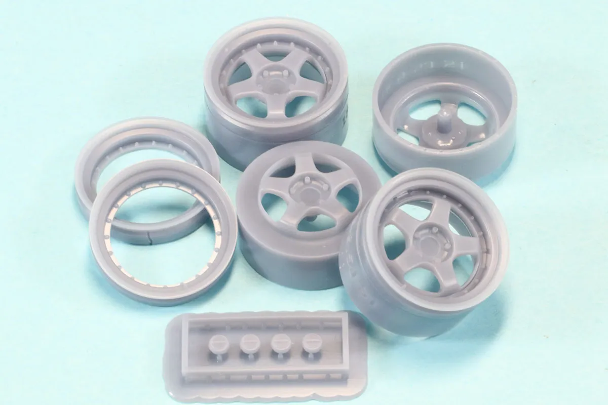 [予約] ケイSTYLE! アソビーコムイベントコラボ品 1/24 18インチ マイスター S1 ホイールセット　KS-PA99