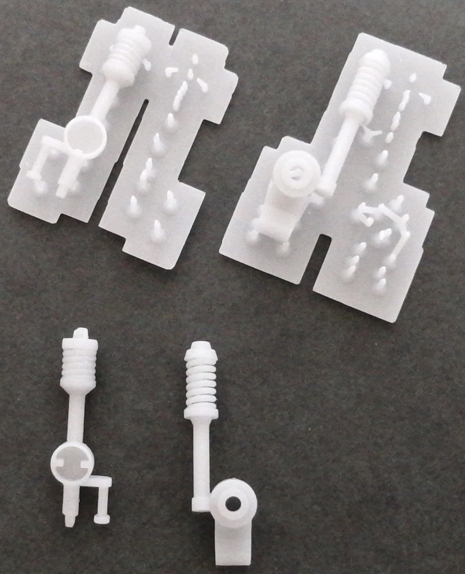 [メーカー絶版]　ケイSTYLE! 1/24 ニッサン フェアレディ 240Z用 ローダウンサスペンションパーツセット タミヤ対応　KS-SP04