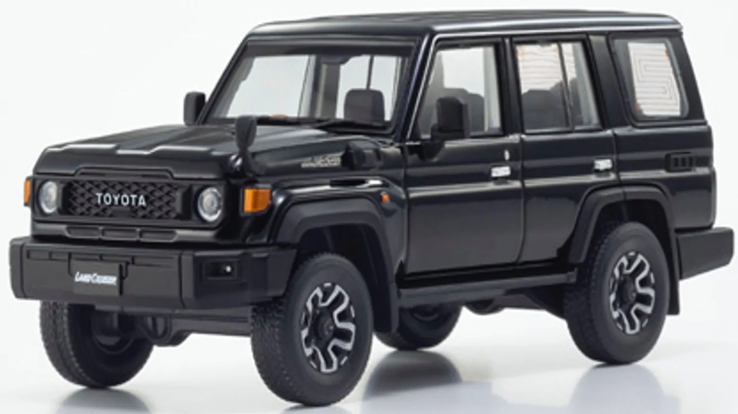 予約] 京商 1/43 トヨタ ランドクルーザー 70 アティチュードブラック