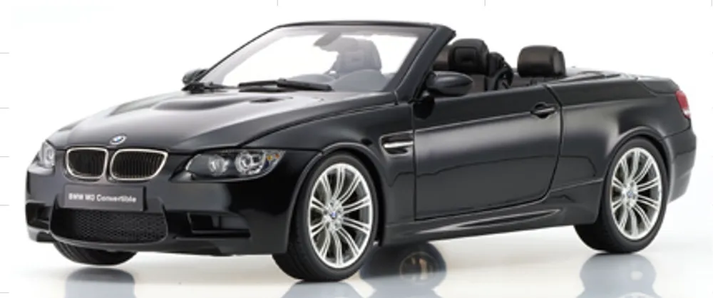 [予約] 京商 1/18 BMW M3 (E93M) コンバーチブル ブラック　KS08738BK