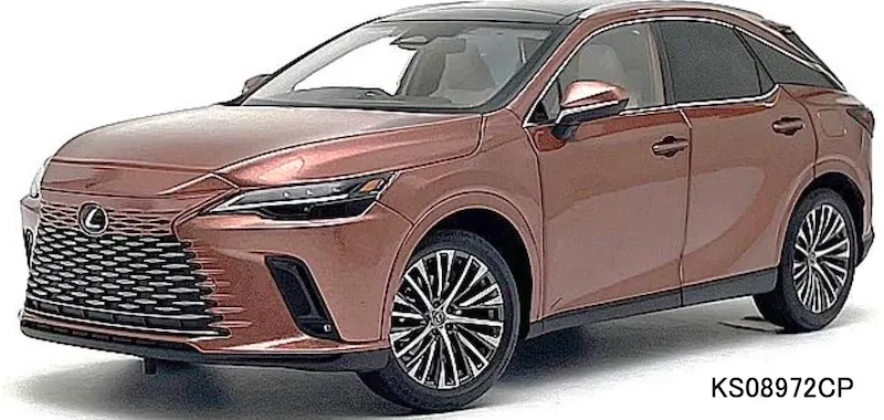 予約] 京商 1/18 レクサス RX 450h+ ソニックカッパー KS08972CP