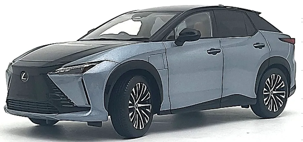 予約] 京商 1/18 レクサス RZ 450e (イーサーメタリック） KS08973A