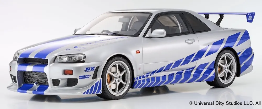 京商 1/12 ニッサン スカイライン R34 GT-R 2001 