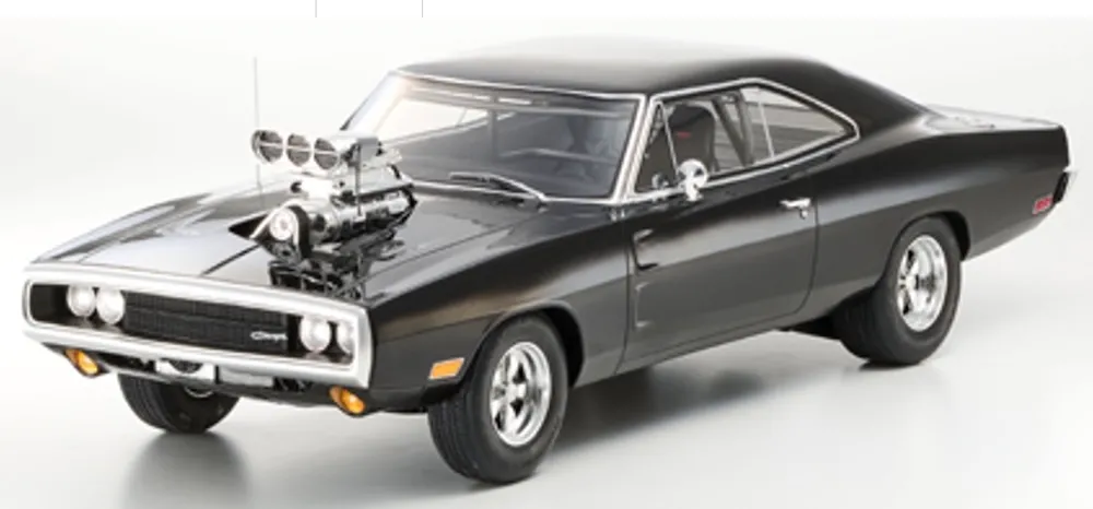 [予約] 京商 1/12 ダッジ チャージャー R/T 1970 "Fast & Furious" ブラック 限定800台　KSR12008A