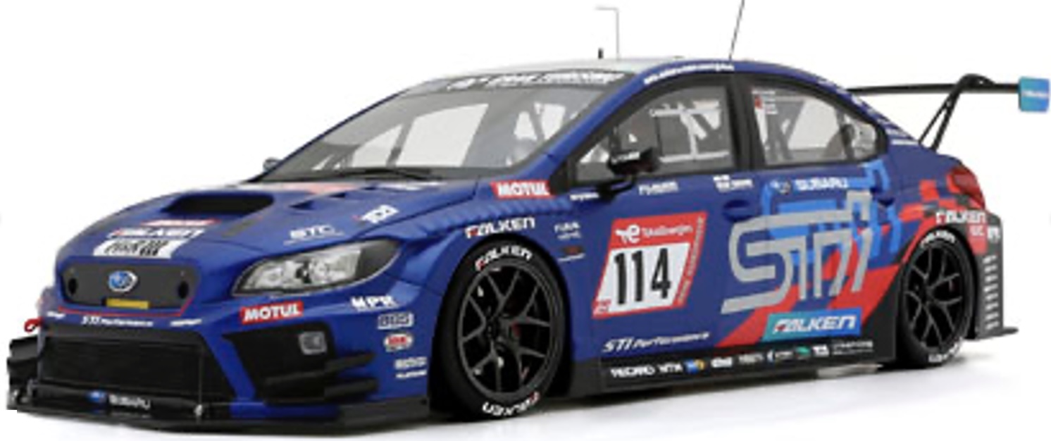 予約] 京商 1/18 スバル NBR チャレンジ 2022 NO. 114 限定 800個